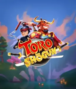 Explore the vibrant world of the Toro Shogun game by ELK Studios, showcasing a fearless samurai and a fierce red bull teaming up on an adventure. This graphic depicts the combination of animation-style Japanese adventure, set against a serene forest backdrop. Ideal for fans of Japanese-inspired slots, providing a unique adventure.