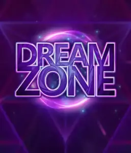 Enter the mesmerizing universe of the Dream Zone game by ELK Studios, featuring a stunning purple and blue cosmic backdrop with the bold logo illuminated brightly. This image captures a dream-like atmosphere, ideal for those enchanted by otherworldly themes, delivering a captivating escape.