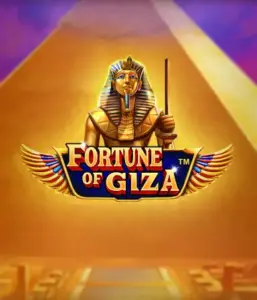 Uncover the ancient world of Fortune of Giza slot by Pragmatic Play, showcasing a majestic depiction of a Pharaoh amid the iconic pyramid backdrop. This image conveys the richness of Egyptian heritage, perfect for fans of Egyptian-themed slots, providing a thrilling adventure.