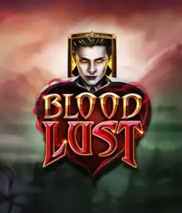 ELK Studios' Blood Lust slot displayed with its enigmatic vampire theme, including high-quality symbols of vampires and mystical elements. Highlighted in this image is the slot's gothic aesthetic, alongside its unique 5-reel and 99-payline structure, making it an enticing choice for those fascinated by the allure of the undead.